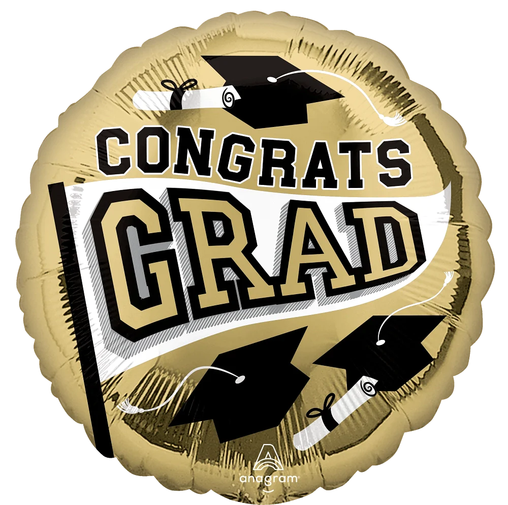 G17 18" Grad School Wh/Gld