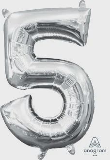 16" A/F Stnd Slvr Nber 5