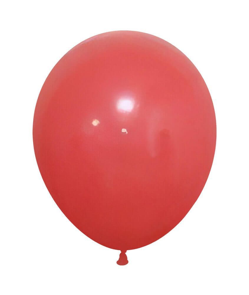 05" Macaron Red 50Ct Ltx Blln