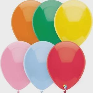 12" Sd Ast 15Ct Ltx Blln