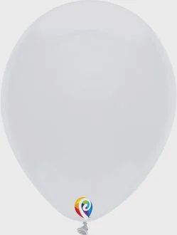 12" Wht 15Ct Ltx Blln