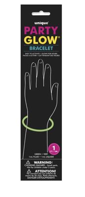 Green Glow Bracelet 8"