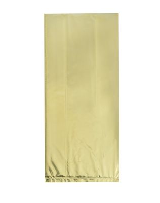 Gold Foil Cellophane Bags 5"x11" 10ct