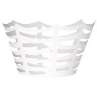 Die Cut White Spider Cupcake Wrappers 12ct