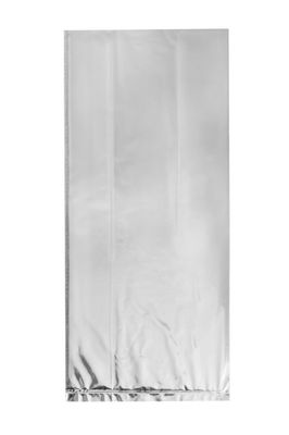 Silver Foil Cellophane Bags 5"x11" 10ct