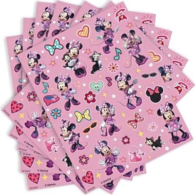 100Ct Minnie Mouse Stickers