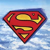 Superman Luncheon Napkins 16ct