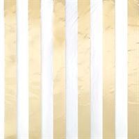 Gold Foil Stripes Luncheon Napkins  16ct - Foil Stamping