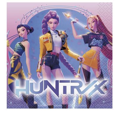 KPop Demon Hunters Beverage Napkins 16ct