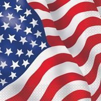 16 USA FLAG LUN NAP