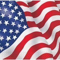 16 USA FLAG BEV NAP