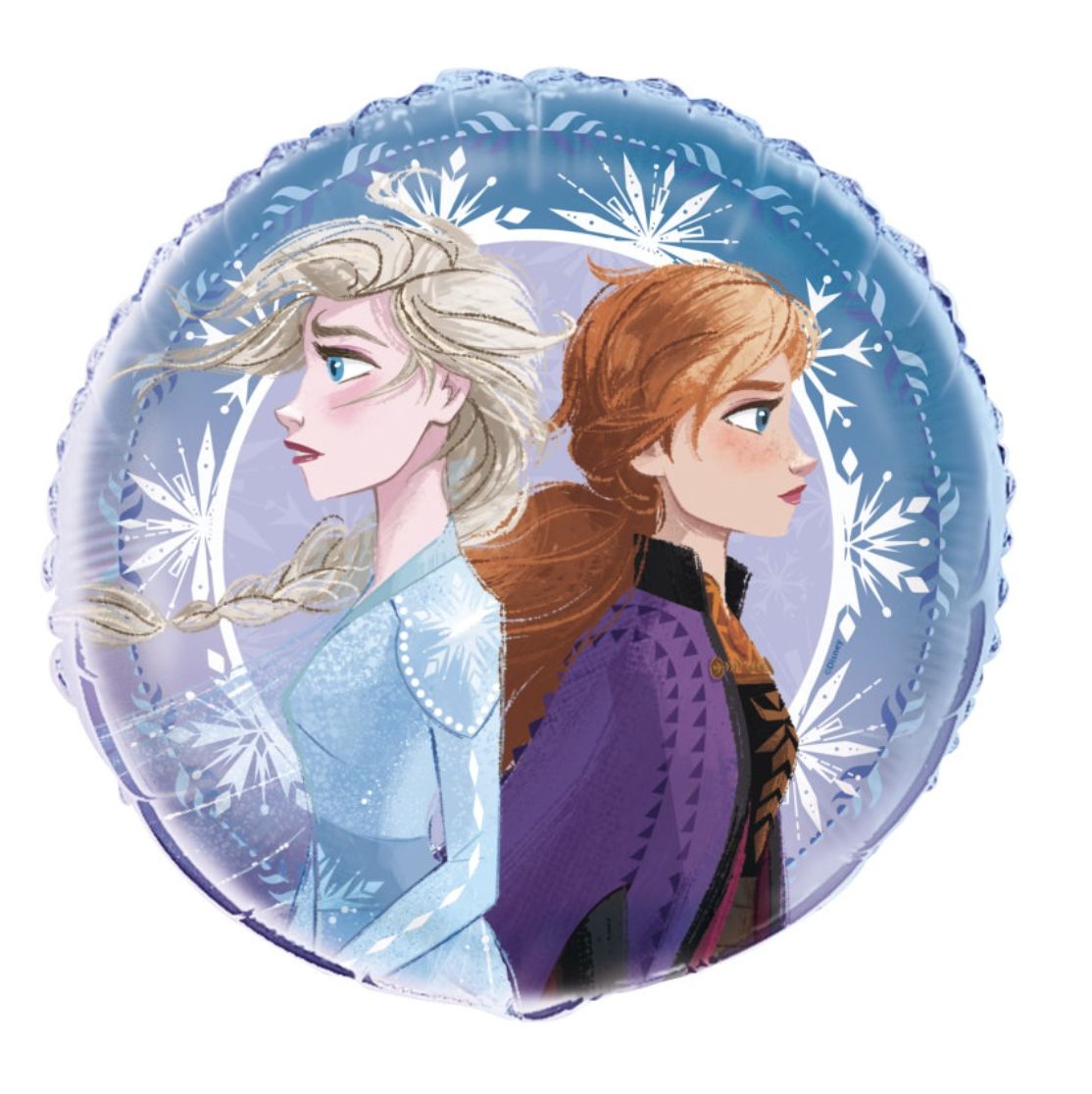 044 18" Disney Frozen 2 Round Foil Balloon Packaged