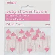 24 Mini Baby bottle Pink