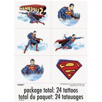 Superman Tattoos 24ct