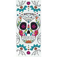 Skull Day of the Dead Cellophane Bags 20ct