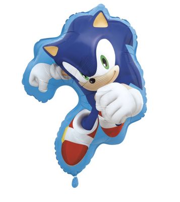 042 24" Sonic Shaped Foil Balloon