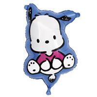 083 27.25" Hello Kitty &amp; Friends Pochacco-Shaped Giant Foil Balloon - Packaged