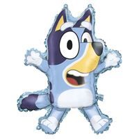 027 Bluey Shaped 28" Foil Balloon Packaged