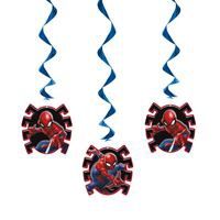 Spider-Man Hanging Swirl Decorations 26" 3ct