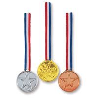 Gold Silver &amp; Bronze Winner Medals