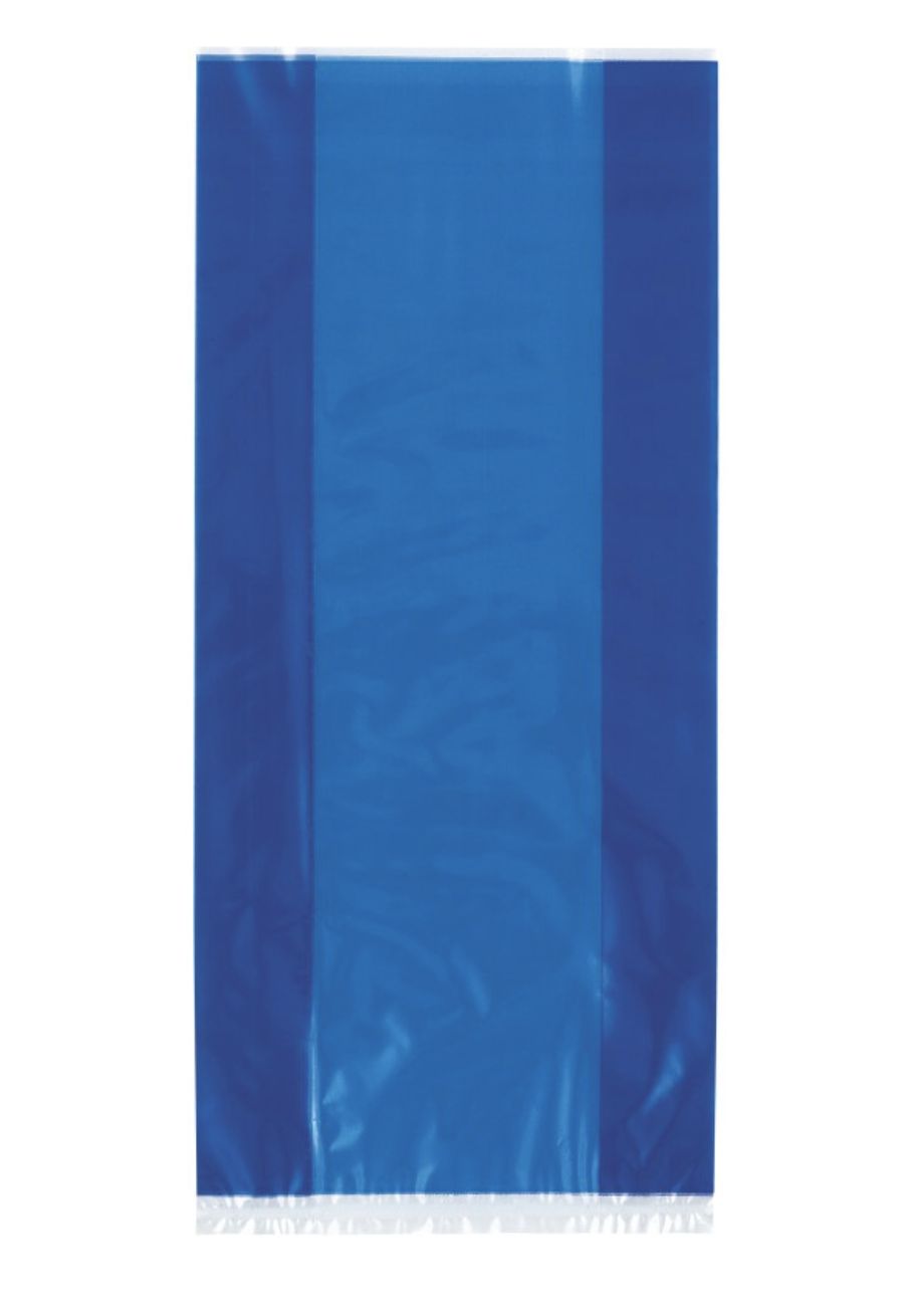 Royal Blue Cellophane Bags 30ct