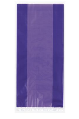 Purple Cellophane Bags 30ct