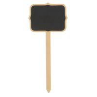 Chalkboard Food Sign Picks with Chalk 4ct