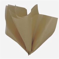 Gold Metallic Tissue Sheets 5ct