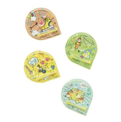 Mini Pinball Game Favors 4ct