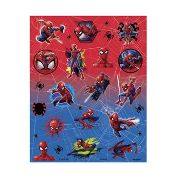 Spider-Man Sticker Sheets 4ct