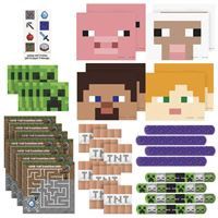 48 MINECRAFT FAVOR PACK