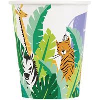 Animal Safari 9oz Paper Cups 8ct