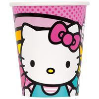 8Ct 9Oz Hello Kitty and Friends Paper Cups
