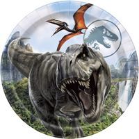 8 JURASSIC WORLD 4 9" PLT