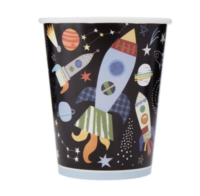 Outer Space 9oz Paper Cups 8ct