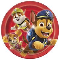 Paw Patrol Round 7" Dessert Plates 8ct
