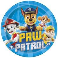 Paw Patrol Round 9" Dinner Plates 8ct