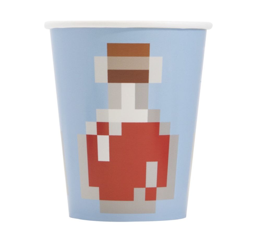 Minecraft 9oz Paper Cups 8ct
