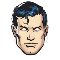 Superman Paper Party Masks 8ct