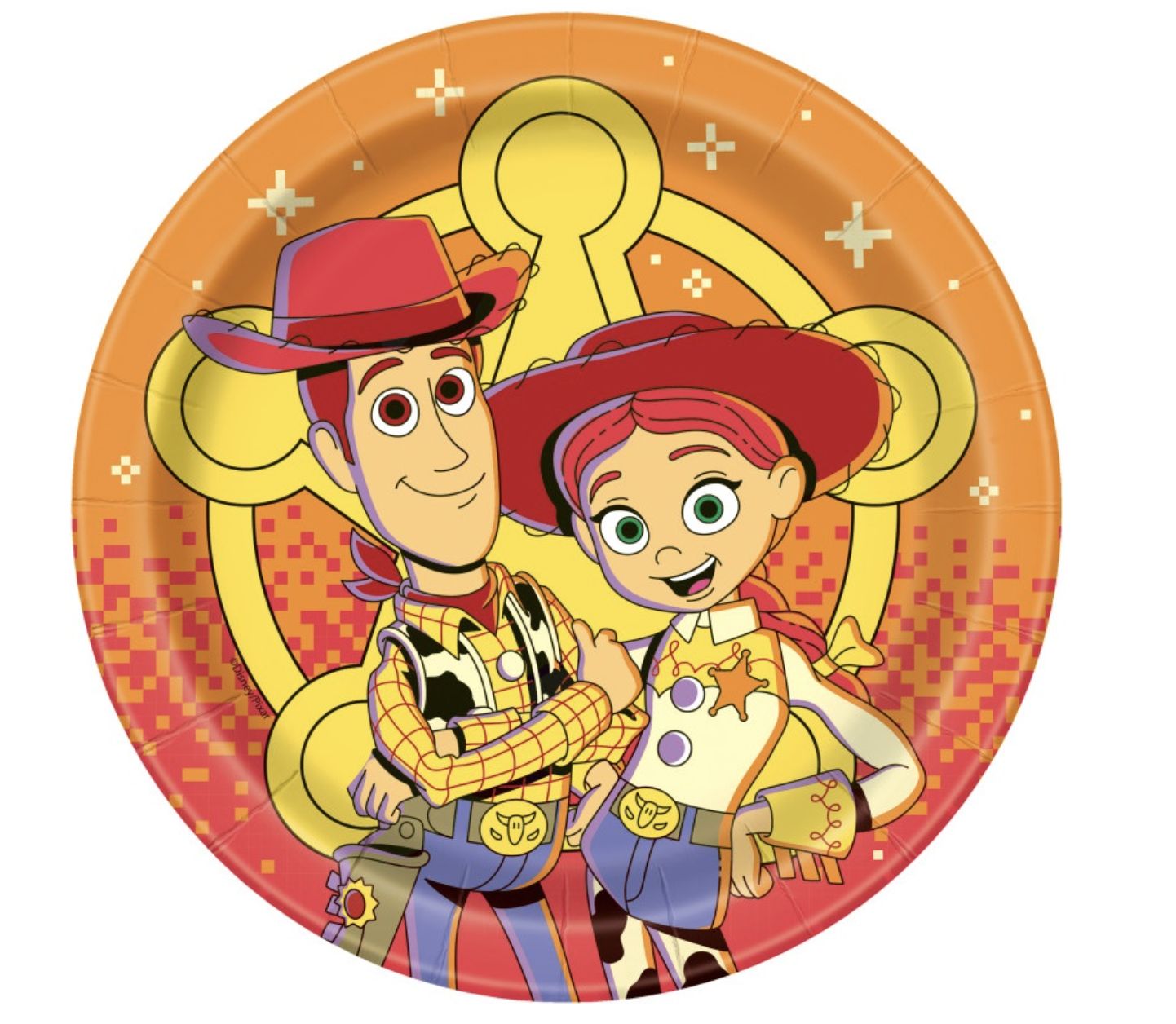 Disney Toy Story 5 Round 7" Dessert Plates 8ct