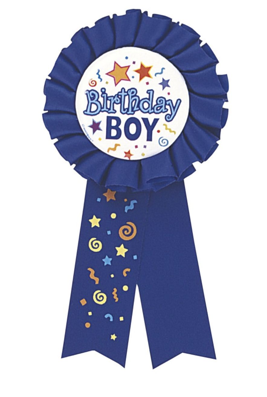 Birthday Boy Award Badge
