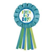 Birthday Boy Badge with Ribbon Tassels