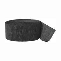 Black Crepe Streamer 81 ft