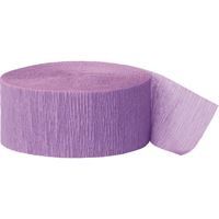 Lavender Crepe Streamer 81 ft