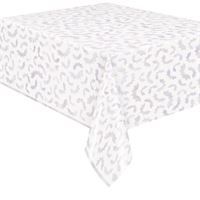Adorable Halloween Iridescent Bats Rectangular Foil Table Cover  54" x 84"