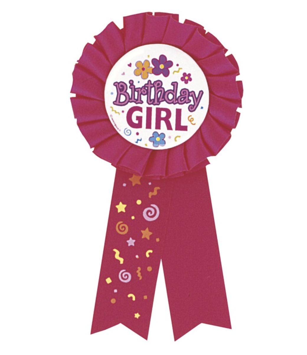 Birthday Girl Award Badge
