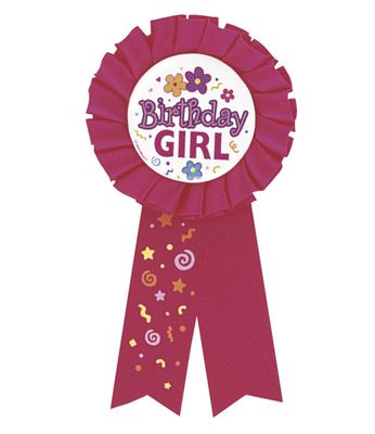Birthday Girl Award Badge