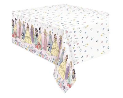 Disney Princess Rectangular Plastic Table Cover  54" x 84"