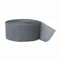 Grey Crepe Streamer 81 ft