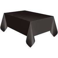 54x108" Black Tablecover